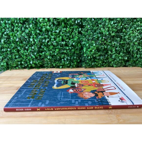 Even Superheroes Have Bad Days - Hardcover Childrens Picture Book Social Skills - Picture 10 of 13